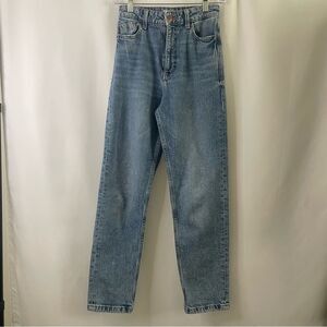 Zara Women’s Denim Jeans Mom Fit High-waist Size 2